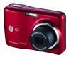 GE C1433 14.0 megapixel digital camera 3X optical zoom, 2.4-inch LCD screen (Red)